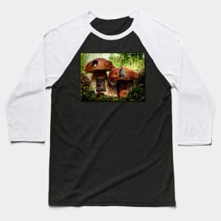 The Mushroom Cottage Baseball T-Shirt